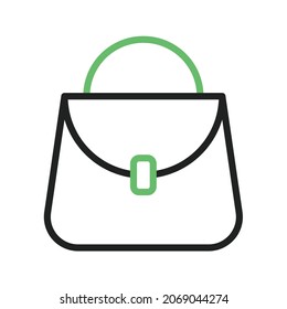 Purse icon vector image. Can also be used for Clothes and Accessories. Suitable for mobile apps, web apps and print media.