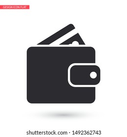 Purses Symbol, Vektorgrafik. Lorem-Ipsum-Illustrationsdesign