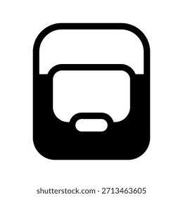 Ilustração de design de símbolo de vetor de ícone de bolsa