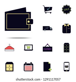 purse icon. web icons universal set for web and mobile