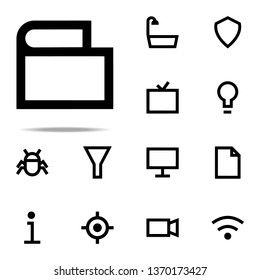 purse icon. web icons universal set for web and mobile