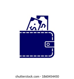 Purse Money logo design vector template, Business logo design concept, Icon symbol
