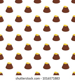 Purse money pattern seamless in flat style for any design