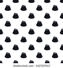 Purse money pattern seamless vector repeat geometric for any web design