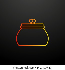 purse nolan icon. Elements of mobile banking set. Simple icon for websites, web design, mobile app, info graphics