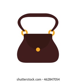 purse payment accesory shopping icon. Isolated and flat illustration. Vector graphic