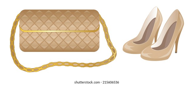 Purse and shoes