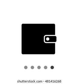 Purse simple icon