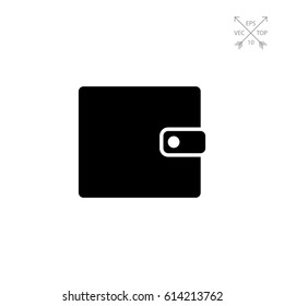 Purse simple icon