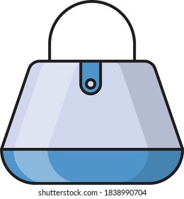 violettes Vektorfarbsymbol