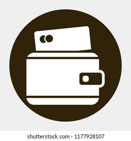 purse vector icon 10 eps