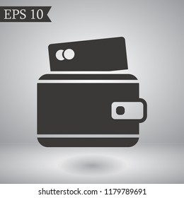 purse vector icon 10 eps