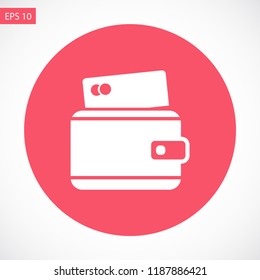purse vector icon 10 eps