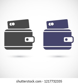 purse vector icon 10 eps