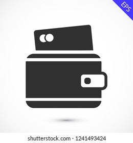 purse vector icon 10 eps