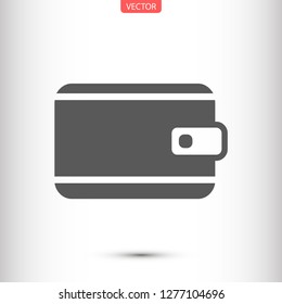 purse vector icon 10 eps