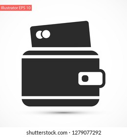 purse vector icon 10 eps