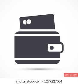 purse vector icon 10 eps
