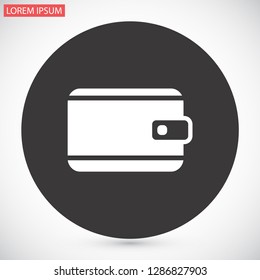 purse vector icon 10 eps