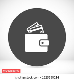 purse vector icon 10 eps