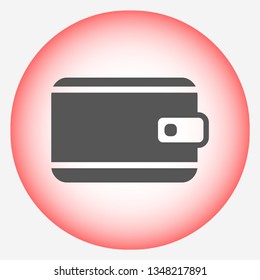 purse vector icon 10 eps