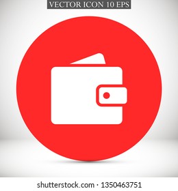 purse vector icon 10 eps