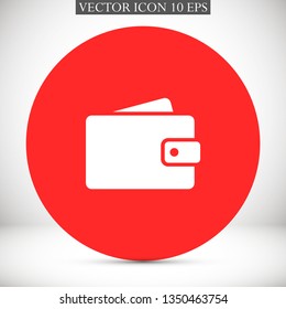purse vector icon 10 eps