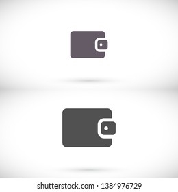 Purse vector icon 10 EPS . Illustration design