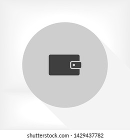 purse vector icon 10 eps , Lorem ipsum Flat design