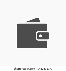 purse vector icon 10 eps , Lorem ipsum Flat design