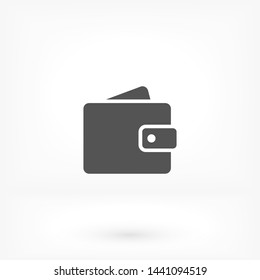 purse vector icon 10 eps , Lorem ipsum Flat design