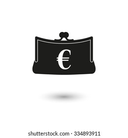 Purse  - vector icon