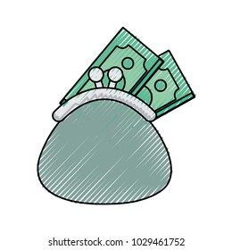 purse vector illustration