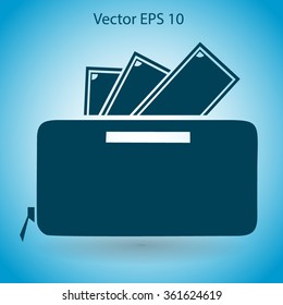 purse vector illustration