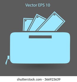 purse vector illustration
