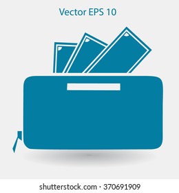 purse vector illustration