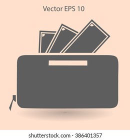 purse vector illustration