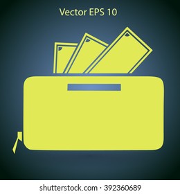 purse vector illustration