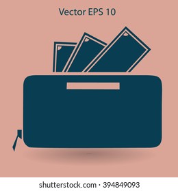 purse vector illustration