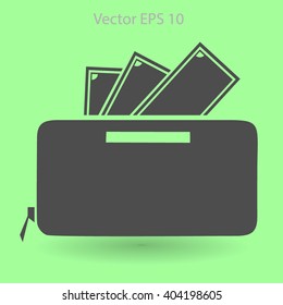 purse vector illustration