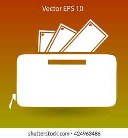 purse vector illustration