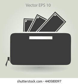 purse vector illustration