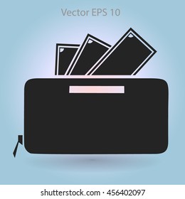 purse vector illustration