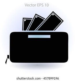 purse vector illustration