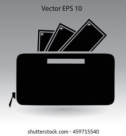 purse vector illustration