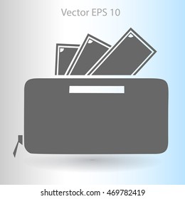 purse vector illustration