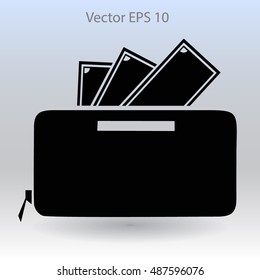 purse vector illustration