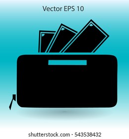 purse vector illustration