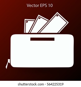 purse vector illustration