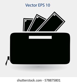 purse vector illustration